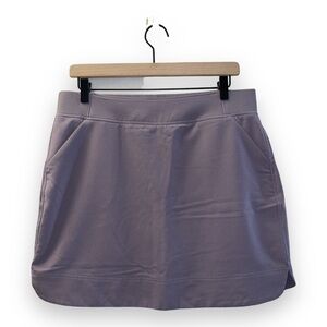 32 Degrees Cool Purple High Rise Spandex Shorts Lined Tennis Golf Skort